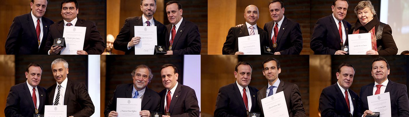 Profesores titulares de la Escuela de Medicina