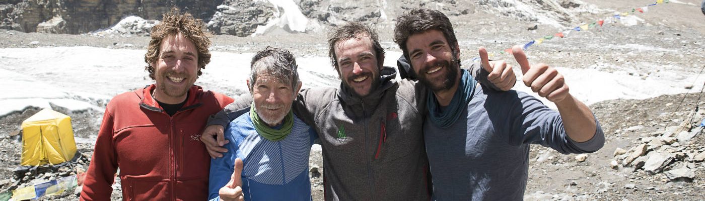 Nicolás Mena en el Himalaya